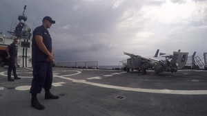 UAS launch from Cutter Stratton