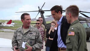NGB Chief visits Airmen & Soldiers serving in the Virgin Islands