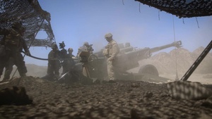 WTI 1-18 Artillery Support (24P Slow Motion)