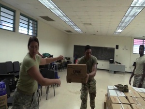 National Guard Delivers Food to St. Croix Residents