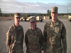 Go Army! Beat UTEP! Group 1: PFC Chad Tiffany, Krystina Hartwell, Sean Frank