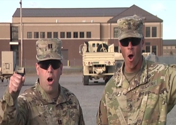 Go Army! Beat UTEP! CPT Dwight Hicks &amp; 1SG Steven Huff