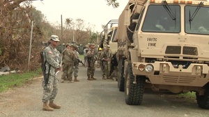 Puerto Rico National Guard aids PRPD at Gas Stations