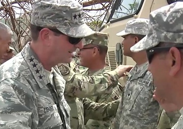 Chief of the National Guard Bureau visits Puerto Rico
