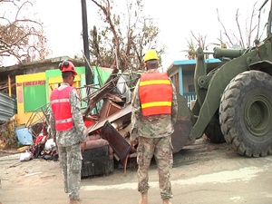 Humacao Road Clean-up Hurricane Maria