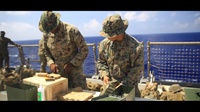 Charlie Battery Deck Shoot Aboard USS Pearl Harbor (LSD 52)