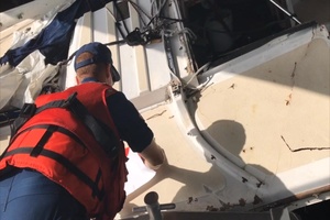 Coast Guard assesses vessels displaced by Hurricane Irma