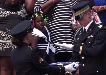 Memorial Service for Arkansas Army National Guard Pilot - Chief Warrant Officer 2 Justin Levon Ashley