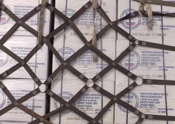 USAID shipment to Dominica