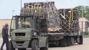 USAID shipment to Dominica