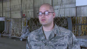Grand Forks Air Force Base Airmen Assist in Hurricane Relief Interview 01