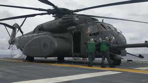 USS Wasp Embarks Helicopters