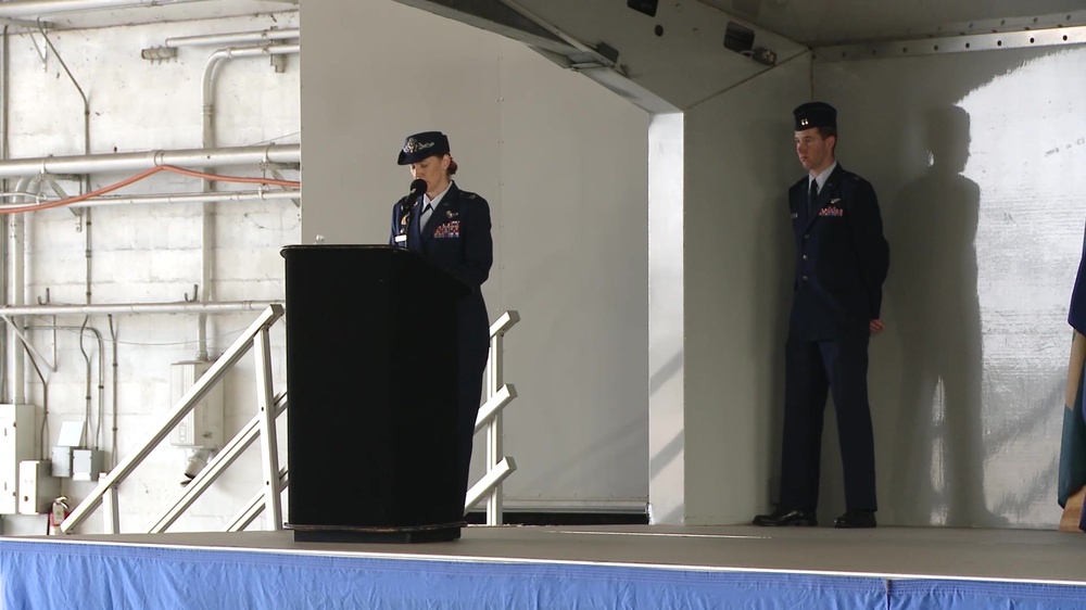 DVIDS - Video - 50th Air Refueling Squadron Assumption of Command Ceremony