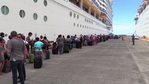 Carnival Cruise Helps Evacuate St. Croix