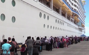 Carnival Cruise Helps Evacuate St. Croix