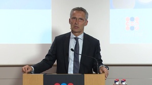 NATO Secretary General Participates in Hybrid Centre of Excellence Inauguration in Helsinki