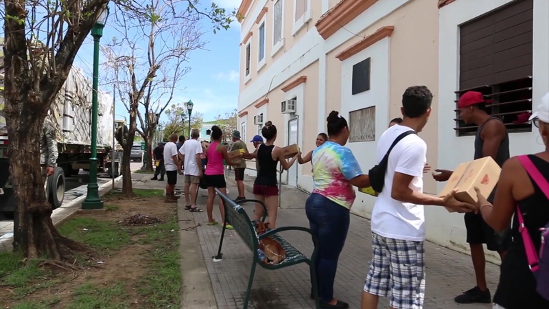 Meals, Ready-To-Eat delivery to Vieques B-Roll