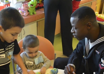 UCSF Benioff Children's Hospital Visit Fleet Week San Francisco