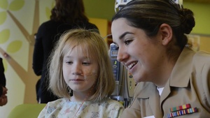 UCSF Benioff Children's Hospital Visit Fleet Week San Francisco B-Roll