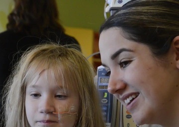 UCSF Benioff Children's Hospital Visit Fleet Week San Francisco B-Roll