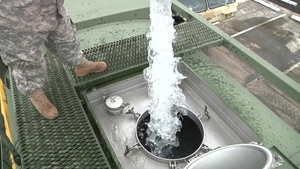 Puerto Rico National Guard provide water to those in need