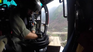 Coast Guard aircrews deliver Hurricane Maria relief supplies in Puerto Rico
