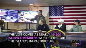 President Visits Puerto Rico, DoD Increases Recovery Support Efforts