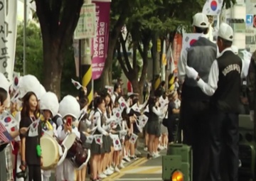 VICTORY CEREMONY OF NAKDONG RIVER BATTLE