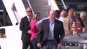 Vice President Pence Visits Puerto Rico