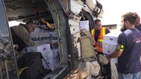 CBP Air and Marine Operations Loads Emergency Supplies for Transport to Castaner, Puerto Rico