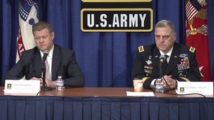 AUSA 2017 - Press Conference: Gen. Mark A. Milley and Ryan McCarthy