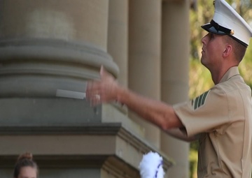 1st Marine Division Band and high school students perform at the High School Band Challenge