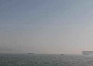 USS Essex (LHD 2) departs San Francisco