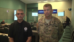 Lt. Gen. Jeffrey S. Buchanan and Federal Coordinating Officer, Alex De La Campa Media Roundtable (Puerto Rico Relief Efforts)
