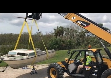 Response crews remove vessels displaced by Hurricane Irma in Florida waterways