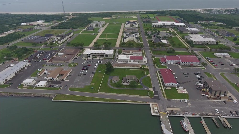 DVIDS Video Aerial Footage Coast Guard Training Center Cape May