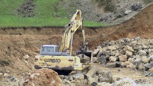 Joint Repair Operation on Guajataca Dam Oct. 10 2017
