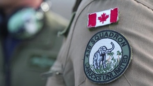 CANADIAN MILITARY DELIVERING-BROLL