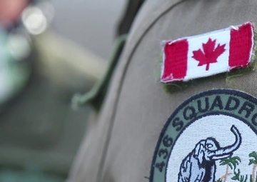 CANADIAN MILITARY DELIVERING-BROLL