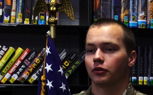 Recruit Spotlight - Private Aaron Stallman