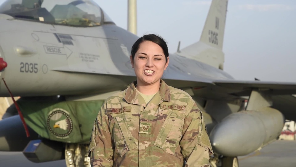 DVIDS - Video - SSgt Monica Nieves NFL Shoutout - Los Angeles Chargers