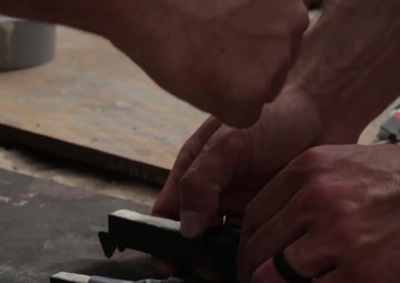 EOD Marines Test 3D Printed Parts