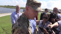 Governor Scott tours Hebert Hoover Dike at Lake Okeechobee