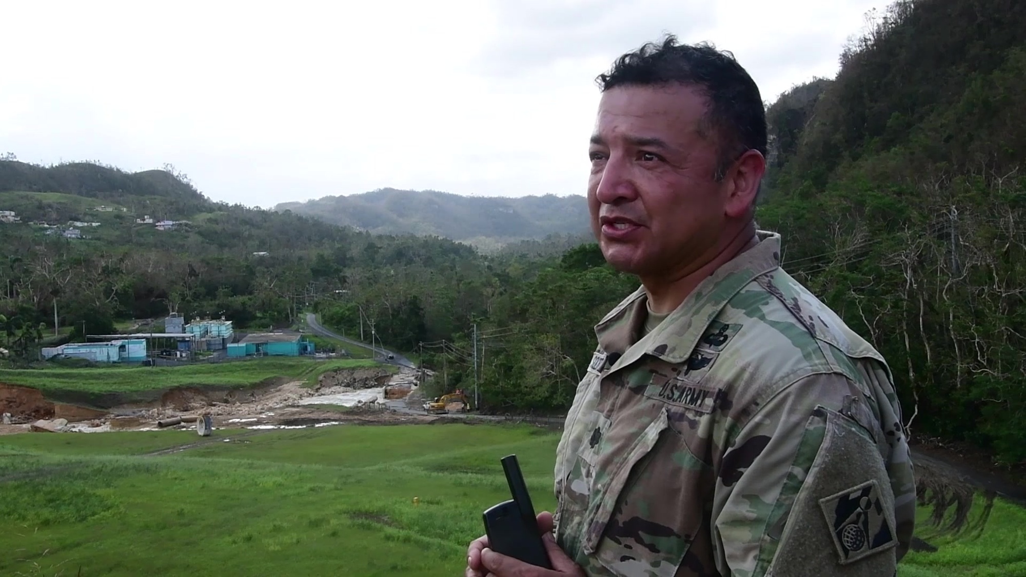 The Guajataca Dam, near Isabela, Puerto Rico suffered significant damage to its service spillway caused by Hurricane Maria’s heavy rains.<br />Multiple agencies are working together on a long-term mission to stabilize, repair and improve the dam before the next hurricane season.<br />FEMA and the government of Puerto Rico requested the support of the U.S. Army Corps of Engineers.