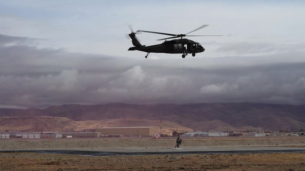 DVIDS Video Gowen Thunder airshow, combined arms demonstration