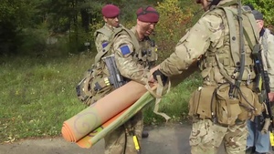 British Soldiers Execute Evacuation of NonCombatants