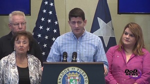 House Speaker Ryan Visits Puerto Rico