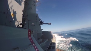 Lincoln Sailors Conduct CIWS PAC Fire