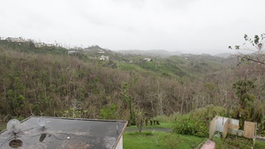 Maria Hurricane Relief; Barranquitas Receives FEMA Food and Water(60 seconds