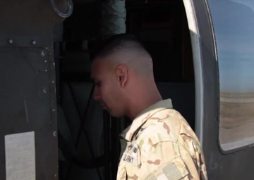 Task Force Knighthawk World Run Script Read MK Air Base, Romania B-roll